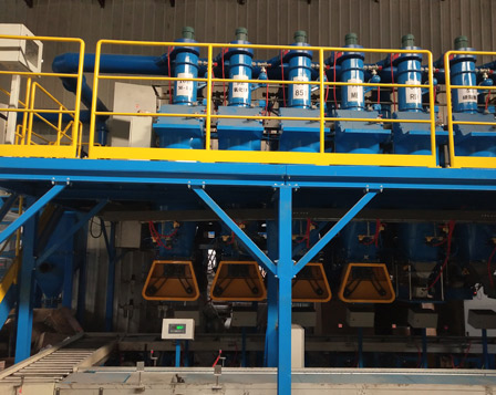 Weixing 20+1 automatic small material batching system successfully operated